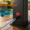 Strattore Solardusche / Gartendusche - Ocean in Schwarz Produktbild-Vorschau 6