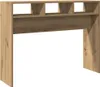 vidaXL Stolik konsola Artisan dąb 105x30x80 cm materiał Podgląd zdjęcia produktu 5