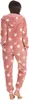 Toller Damen Schlafanzug Einteiler Jumpsuit Overall - Produktbild-Vorschau 2