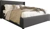 OKWISH Lit coffre 140x200 cm - Lit double rembourré Beige Voir les images du produit 9