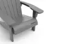 Keter Gartenstühle Troy Adirondack 2er Set hellgrau Produktbild-Vorschau 2