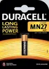 A Duracell MN27 battery in its retail packaging. Produktbild-Vorschau