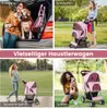COSTWAY kočík pre psov do 15 kg, kočík pre psov so Náhľad obrázku produktu 9