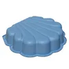 Sand- & Wassermuschel Pastell Blau mit Sternen, 1-teilig, Produktbild-Vorschau 3