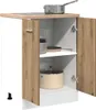 vidaXL Spodní skříňka Lyon Artisan dub 60x46x81,5 cm Náhled obrázku produktu 4