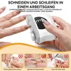 Nagelknipser elektrisch – 3 Geschwindigkeiten, LED-Licht, Produktbild-Vorschau 2