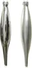 Christbaumschmuck Eiszapfen 15cm Glas 6er Set - Silber Produktbild-Vorschau 1