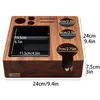Walnussholz Tamperstation 58mm, Espresso Zubehör Organizer Produktbild-Vorschau 2