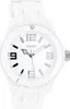 Oozoo Armbanduhr weiß Silikon Vintage Series Produktbild-Vorschau 1