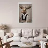 Posterpapier Poster - Smart Moose 60x90 cm Tiere Produktbild-Vorschau 2