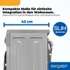Exquisit Waschmaschine 6 kg schmal 42 cm | Energieklasse A Produktbild-Vorschau 5
