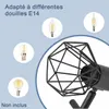 ZMH, plafonnier LED, éclairage de plafond, douille E14, Voir les images du produit 7