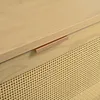 Scarpiera in rattan a 4 ante, maniglie in metallo, stile Anteprima dell’immagine prodotto 13