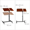 relaxdays Laptoptisch mit verstellbarem Mauspad Produktbild-Vorschau 4