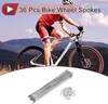 36 Set 12G Fahrradspeichen 223mm Fahrradspeichen 45 Stahl Produktbild-Vorschau 1