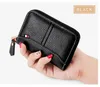 INF Portafoglio da donna in pelle con porta carte di Anteprima dell’immagine prodotto 4