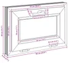 vidaXL Fenêtre pour cave RISOR, 60 x 40 cm, PVC et verre Voir les images du produit 8