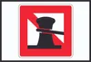 Anlegen verboten Symbol Schild A3 (297x420mm) Produktbild-Vorschau 1