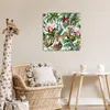MuchoWow® Poster Dschungel - Tiere - Mädchen - Kinder - Produktbild-Vorschau 7
