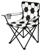 Silla plegable blanca y negra, modelo NILS Vista previa de la imagen del producto 4