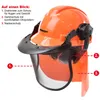 HECHT 900100 Forstschutzhelm mit Gesichts-, Nacken- &- Produktbild-Vorschau 2