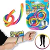 Toi-toys, super rekbaar touw, regenboog, 2 stuks Productafbeelding-voorbeeld 1