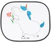 Mr. & Mrs. Panda Auto Sonnenschutz Einhorn Blume - Weiß - Produktbild-Vorschau 1