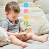 Montessori Busy Board aus Holz, LED Schalterspielzeug, Produktbild-Vorschau 6
