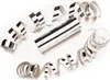 Luftschlangen "Metallic" 4m / 3 Rollen | Silber Produktbild-Vorschau 2