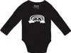 Huuraa Baby Body LGBT Regenbogen Herz 62 Black  Baumwolle Produktbild-Vorschau 1