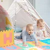 Tappeto puzzle Relaxdays con lettere dell'alfabeto e Anteprima dell’immagine prodotto 3