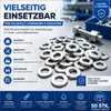 Podkładki M5 - Stal nierdzewna i odporna na rdzę - Płaskie Podgląd zdjęcia produktu 6
