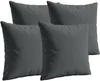 CLP Kissenbezüge 4er Set 45x45 cm wasserabweisend In- und Produktbild-Vorschau 1