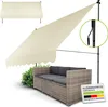 Juskys Klemmmarkise Kapstadt 350x120 cm - Höhenverstellbar, Produktbild-Vorschau 1