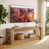 TV-meubel 160 cm voor televisies tot 75 inch, met houtlook Productafbeelding-voorbeeld 7