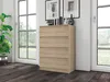 Topeshop M4 SONOMA, Dub, 4 zásuvka/zásuvek, Dřevotřískové Náhled obrázku produktu 6