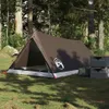 vidaXL Tente de camping 2 personnes brune étanche à l'eau Voir les images du produit 2