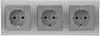 ChiliTec DELPHI Set 3 prese + telaio a 3 vie 250V~/ 16A, Anteprima dell’immagine prodotto 6