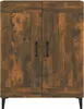 vidaXL Příborník kouřový dub 69,5x34x90 cm výrobek ze dřeva Náhled obrázku produktu 6