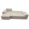AX LIVING Manisa Wohnzimmer Couch L Form Beige mit Produktbild-Vorschau 3