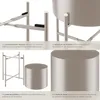Support de plantes MINE en acier revêtu par poudre - taupe Voir les images du produit 4