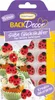 A product package for cake decorations, featuring images of cupcakes decorated with ladybug-shaped sugar figures. Anteprima dell’immagine prodotto