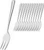 A set of dessert forks arranged on a white background. Anteprima dell’immagine prodotto