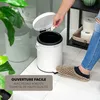 eluno Cosmetiimer VINTAGE, Poubelle à pédale 5 litres et Voir les images du produit 5