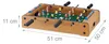 relaxdays 10022515_0 relaxdays Tischkicker Anteprima dell’immagine prodotto 4