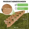 Terrassentreppe aus Lärche Treppe Stufen Wangentreppe Produktbild-Vorschau 3