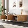 Merax TV-Schrank mit 3D-Türen, TV Lowboard mit goldene Produktbild-Vorschau 5