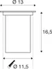 SLV DASAR 115 Outdoor Bodeneinbauleuchte, QPAR51, IP67 Produktbild-Vorschau 4