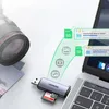 Adapter USB + USB-C UGREEN  CM185 czytnik kart SD + microSD Podgląd zdjęcia produktu 8