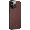 Handyhülle Case iPhone 13 Pro Mercedes Cover Echtleder rot Produktbild-Vorschau 3